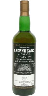 Ardbeg 1974 CA Authentic Collection 150th Anniversary Bottling Oak Cask 56.8% 700ml