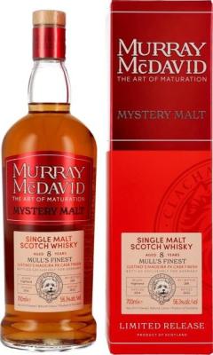 Mull's Finest 2014 MM Mystery Malt Limited Release Justino's Madeira PX Cask 56.3% 700ml