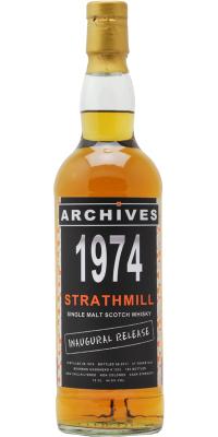 Strathmill 1974 Arc Inaugural Release Bourbon Hogshead #1231 44.5% 700ml