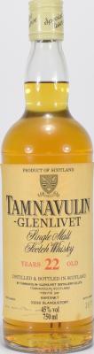 Tamnavulin 22yo Special Reserve 45% 750ml