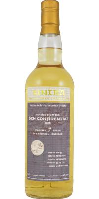 Confidential Cask 2007 KiW 6th Confidential Cask Bourbon Hogshead #09053 54.5% 700ml