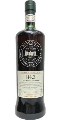 FEW 2013 SMWS B4.3 Full flavour behaviour New Charred Oak Barrel 63.4% 700ml