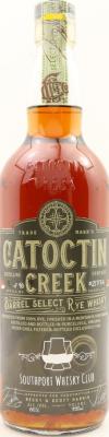 Catoctin Creek Barrel Select Rye Montanya Rum 2177A Southport Whisky Club 60% 750ml