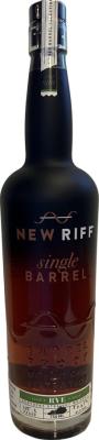 New Riff 2019 Single Barrel Rye Gordon's Wine & Liquor 57.65% 750ml