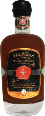 HighGlen 2020 4th Release Oloroso Sherry Staves Hhd: American Oak 63.2% 700ml