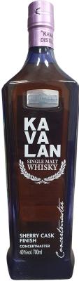 Kavalan Concertmaster Refill Casks Sherry Finish 40% 700ml
