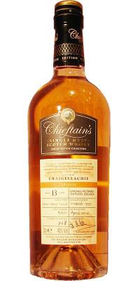 Craigellachie 1999 IM Chieftain's Choice Oloroso Sherry Finish #91011 43% 700ml
