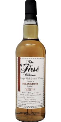 Miltonduff 2009 ED The 1st Editions Refill Hogshead ES 11257 60.1% 700ml