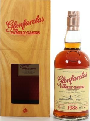 Glenfarclas 1988 The Family Casks Release W18 Refill Sherry Butt #1374 49.2% 700ml