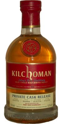 Kilchoman 2006 Part Nan Suaineach Bourbon Cask 196/2006 56.8% 700ml