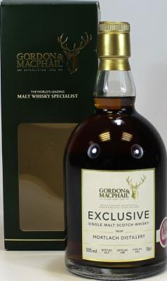 Mortlach 1989 GM Exclusive Refill Sherry Hogshead #4302 50% 700ml