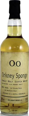 Old Orkney Malt 2005 WSP Orkney Sponge Edition oo2 Refill Hogshead 55% 700ml