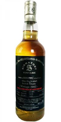 Bowmore 2002 SV The Un-Chillfiltered Collection Bourbon Barrel #169 50% 700ml