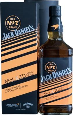 Jack Daniel's McLaren X JD Edition 2024 40% 1000ml