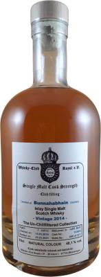 Bunnahabhain 2014 WCR see note by RoyalScotsman Refill Butt #10405 48.1% 700ml