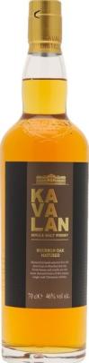 Kavalan Bourbon Oak Matured Ex-Bourbon Oak 46% 700ml