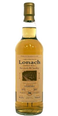 Tamdhu 1973 DT Lonach Collection Oak cask 40.2% 700ml