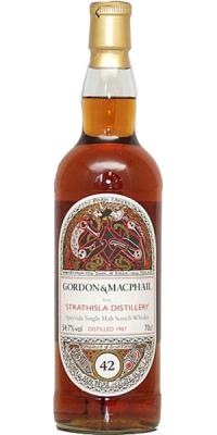 Strathisla 1967 GM Celtic Series Book of Kells 1st Fill American Hogshead #6122 Japan Import System 54.7% 700ml