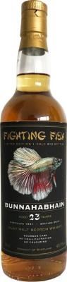 Bunnahabhain 1991 JW Fighting Fish 23yo Bourbon Cask Monnier Trading 48.9% 700ml