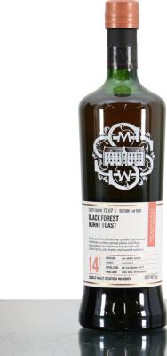 Miltonduff 2009 SMWS 72.117 Black forest burnt toast 2nd Fill #4 Char Puncheon Finish 60.9% 700ml