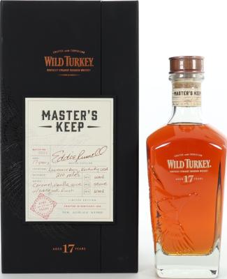 Wild Turkey 17yo Master's Keep Limited Edition 2015 New American Oak Barrels 43.4% 750ml