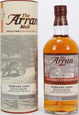 Arran 2006 Trebbiano Casks Small Batch 54.6% 700ml