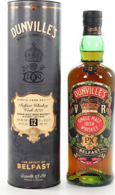 Dunville's 12yo Ech Cask Strength #1330 Belfast Whiskey Week 2021 57.2% 700ml