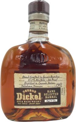 George Dickel 9yo American White Oak 08K11750 Binny's Beverage Depot 51.5% 750ml