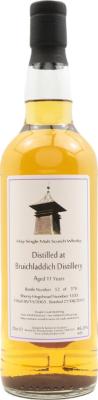 Bruichladdich 2003 WhB Sherry Hogshead #1333 46% 700ml