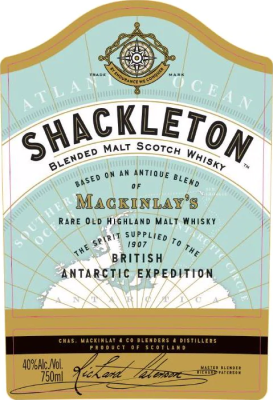 Mackinlay's Shackleton British Antarctic Expedition 40% 750ml