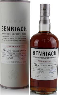 BenRiach 2006 PX Puncheon The Whisky Club 61.2% 700ml
