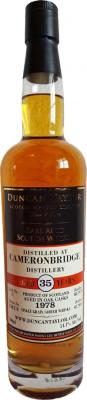 Cameronbridge 1978 DT Rare Auld 35yo Oak Cask #17 54.1% 700ml