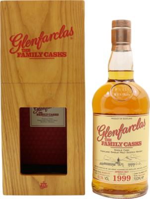 Glenfarclas 1999 The Family Casks Release Sp17 Sherry Butt #6322 60% 700ml