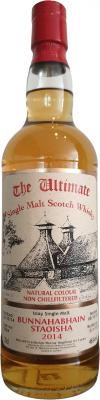 Bunnahabhain 2014 vW Staoisha The Ultimate Dechar Rechar Hogshead #10564 46% 700ml