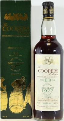 Glen Grant 1977 VM The Cooper's Choice Sherry Cask 46% 700ml