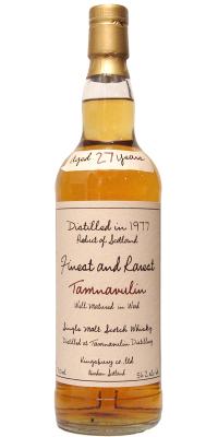 Tamnavulin 1977 Kb Finest and Rarest 56.2% 700ml