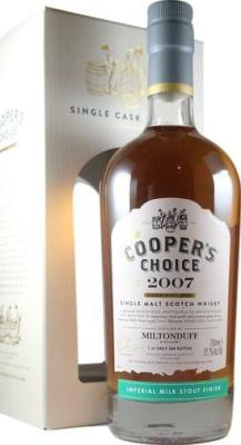 Miltonduff 2007 VM The Cooper's Choice #9087 51.1% 700ml