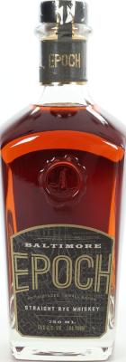 Baltimore Epoch Straight Rye Whisky Single Barrel New Charred American Oak Barrel Batch 1 50% 750ml