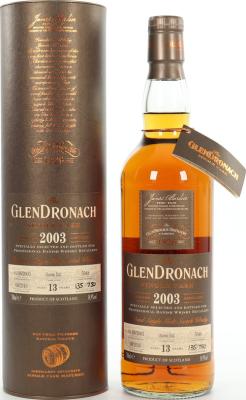 Glendronach 2003 Single Cask Oloroso Butt #5948 Professional Danish Whisky Retailers 54.9% 700ml
