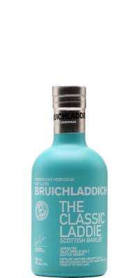 Bruichladdich The Classic Laddie Scottish Barley 66 Casks Bourbon Sherry Bordeaux Red Wine 50% 200ml