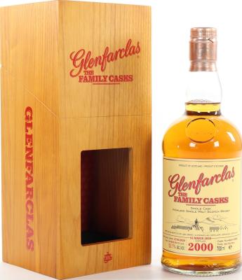 Glenfarclas 2000 The Family Casks Release S20 4th Fill Butt #4084 53.7% 700ml