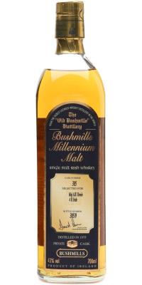 Bushmills 1975 Millennium Malt 305 Major AJU Dowie 43% 700ml