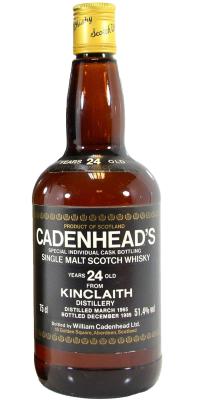 Kinclaith 1965 CA Dumpy Bottle 51.4% 750ml