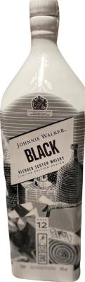 Johnnie Walker Black Air Ink Sao Paulo Brazil 40% 750ml