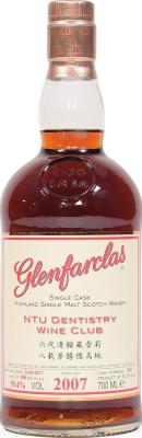 Glenfarclas 2007 Sherry Butt #434 NTU Dentistry Wine Club 59.4% 700ml