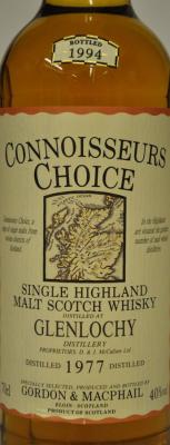 Glenlochy 1977 GM Connoisseurs Choice 40% 700ml