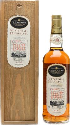 Glengoyne 1968 Vintage Reserve White Oak Casks 50.3% 700ml