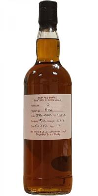 Springbank 2002 Duty Paid Sample For Trade Purposes Only Fresh Sherry Butt Rotation 872 57.8% 700ml