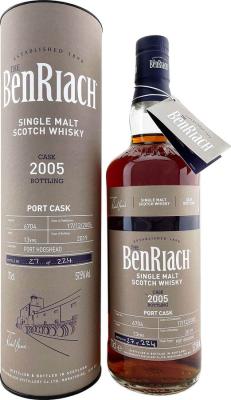 BenRiach 2005 Port Hogshead #6704 57.5% 700ml