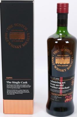 Cragganmore 1987 SMWS 37.104 Admiring art from an old leather armchair 55.9% 700ml